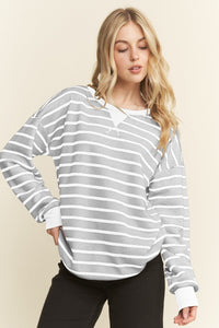 Heimish Striped Pullover Top