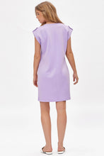 Load image into Gallery viewer, Dear Scarlett Scuba Liliac T shirt Dress
