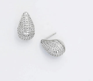 Array Treasure Jewels Teardrop Glam Earrings