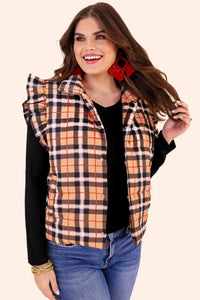 Jess Lea - Nora Plaid Puffer Vest