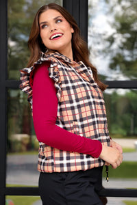 Jess Lea - Nora Plaid Puffer Vest