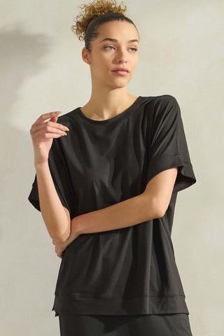 Yelete Short Sleeve UltraCozy Crew Top