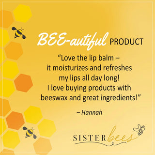 Sister Bee's - Lavender Lemonade - Beeswax Lip Balm