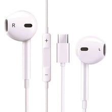 Load image into Gallery viewer, USB-C Stereo Earbuds with Volume Control – Wired Headphones for Clear Sound

