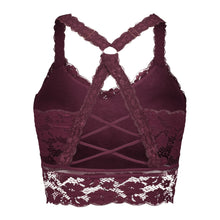 Load image into Gallery viewer, Juliette Deluxe Racerback Lace Bralette
