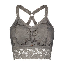 Load image into Gallery viewer, Juliette Deluxe Racerback Lace Bralette
