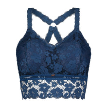 Load image into Gallery viewer, Juliette Deluxe Racerback Lace Bralette
