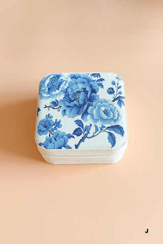 Zenana -Trendy Pattern Jewelry Organizer Case