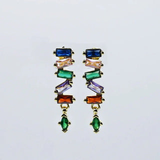 Treasure Jewels - Jewel Drop Cascade Earrings