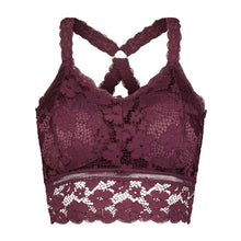 Load image into Gallery viewer, Juliette Deluxe Racerback Lace Bralette
