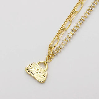 Treasure Jewels - Let's Go Shopping Gold Necklace