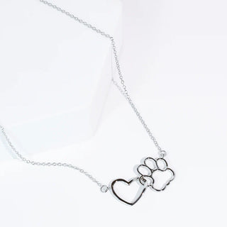 Treasure Jewels - Loyal Heart Silver Necklace