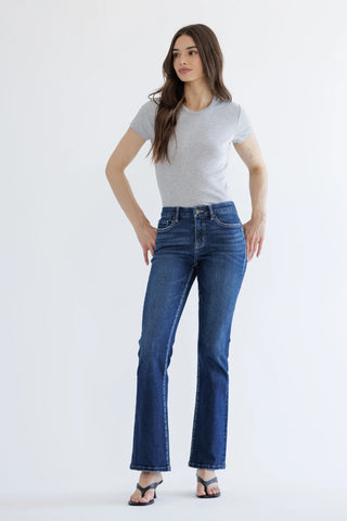 Jan26 Array Mica Mid Rise Bootcut Denim