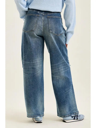 Judy Blue Wilhelmina Baggy Jeans, Vintage Sandstone Blue