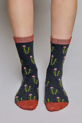 Pol Playful Crew Sock Assortment, Multicolor
