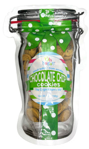 OH, SUGAR! Cookie Mason Jar Pouches - Chocolate Chip - Large