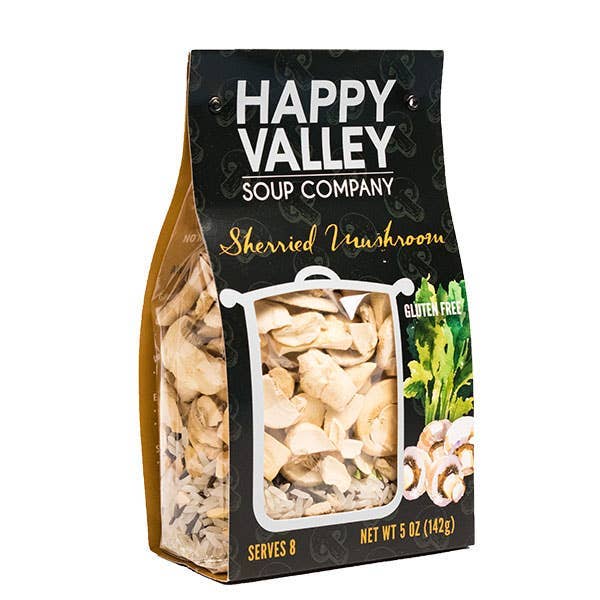 HAPPY VALLEY SOUP COMPANY Sherried Mushroom Soup