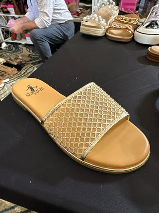 Corkys Just Meshin with Ya Slide - Gold