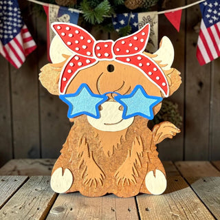 Bug And Bean Freshies - Red, White, And Moo