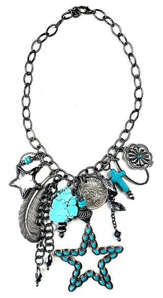 Chunky Junk Trinket W/ Star & Coin