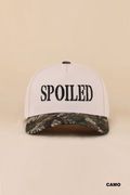 Zenana - Spolied two tone snapback hat - Camo