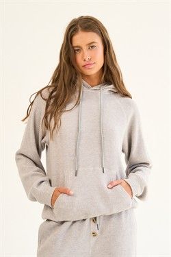 The Greii - Light Heather Grey Hoodie