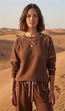 The Greii - Brown Long Sleeve Sweater