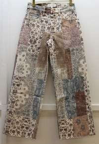 Risen - High Rise Ankle Wide Leg Pants