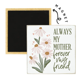 Sincere Surroundings - Always My Mother Daisy - Square Magnets