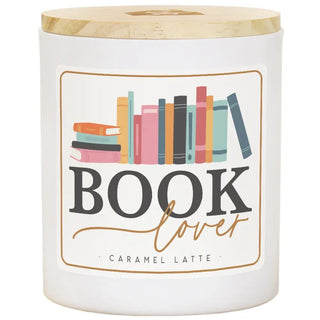 Sincere Surroundings - Book Lover - Caramel Latte - Candles