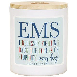 Sincere Surroundings - Ems Fighting Stupidity - Lemon Sugar - Candles