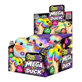 Fun Doh Mega 5" Squishy Tie Dye Duck Toy