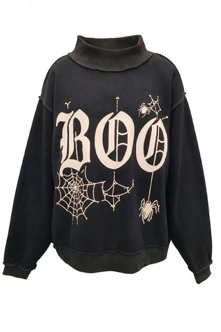 Bucketlist - BOO Graphic Reversible Sweatshirt