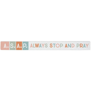 Sincere Surroundings Always Stop Pray - Talking Sticks
