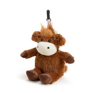 Warmies - Highland Cow Bag Charm