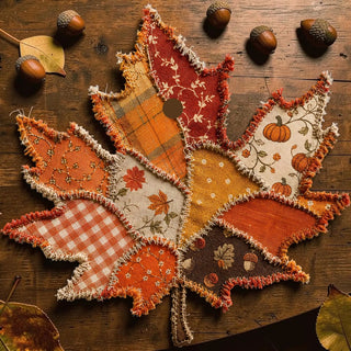Bug And Bean Freshies Patchwork Leaf Freshie