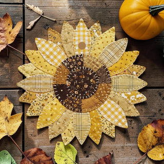 Bug And Bean Freshies Patchwork Sunflower Freshie