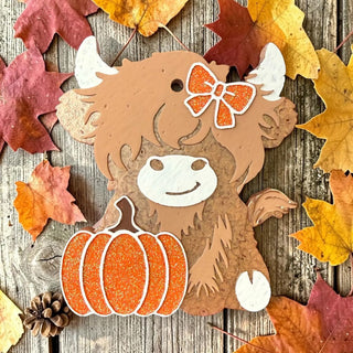Bug And Bean Freshies Pumpkin Patch Cow Freshie
