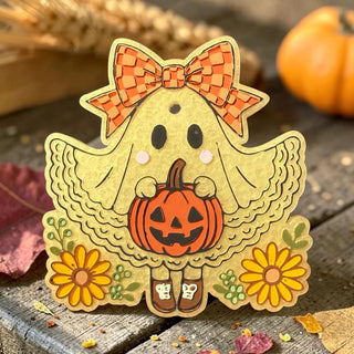 Bug And Bean Freshies Pumpkin Patch Ghost Freshie