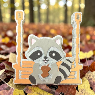 Bug And Bean Freshies Swinging Raccoon Freshie