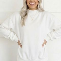 Moonryder - *reversible* Mockneck Sweatshirts - Ivory