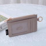 Mimi - Alyssa Cardholder/wallet With Keyring - Taupe