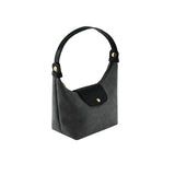 Mimi - Suede Convertible Clutch/shoulder/crossbody Bag - Grey