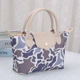 Mimi - Amber Fashion Print Nylon Double Handle Crossbody Bag