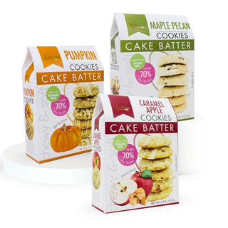 Too Good Gourmet Fall Cake Batter Cookies