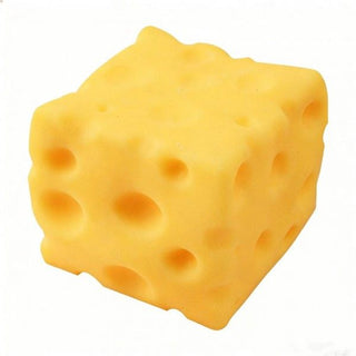 Jumbo Cheese Wedge Squishy Toy