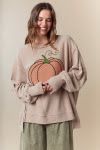 Fantastic Fawn - Plaid Pumpkin Sweatshirt