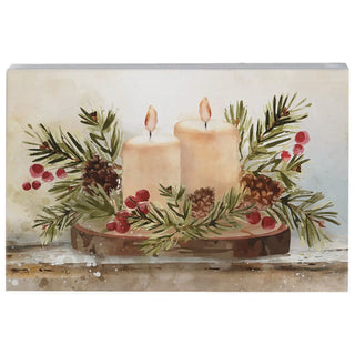 Sincere Surroundings - Christmas Candles - Small Talk Rectangles