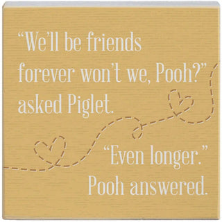 Sincere Surroundings - Friends Forever Pooh - Small Talk Square