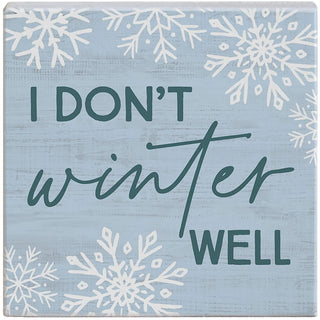 Sincere Surroundings - I Don't Winter Well - Small Talk Squares